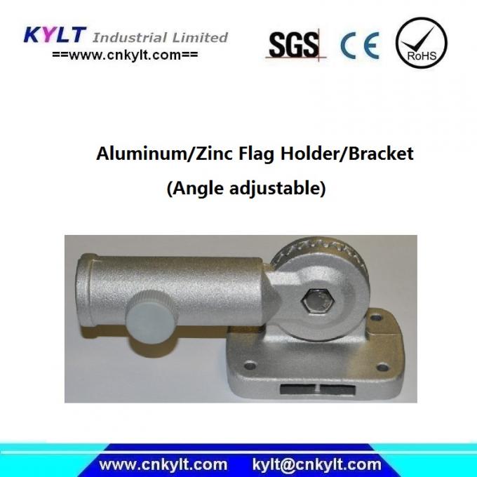 metal angle adjustable flagpole bracket