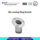 Galvanizing Die Casting Flag Holder/Bracket/Socket supplier