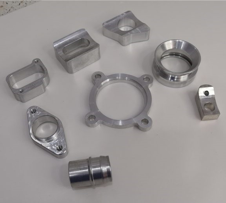 Aluminum CNC milled connector part OEM making service supplier