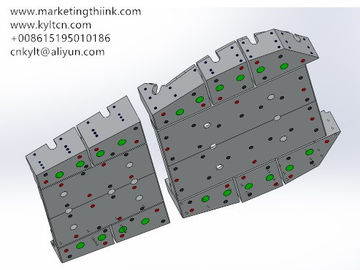 HARD ANODIZED ALUMINUM CNC MACHINING CHECKING TOOL FOR WELDING BEACH CHAIR PARTS supplier