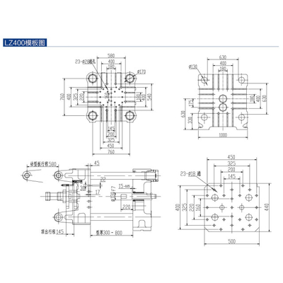 400 Ton PLC Horizontal High Pressure Die Cast Machine supplier