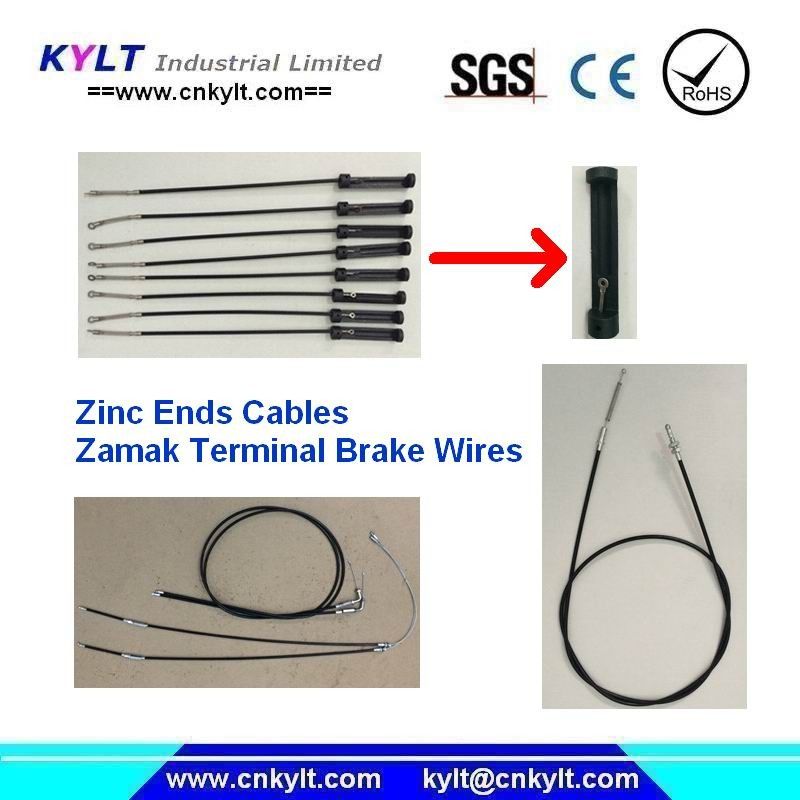 Steel Wire with Die Casting Zinc End for Door Lock supplier