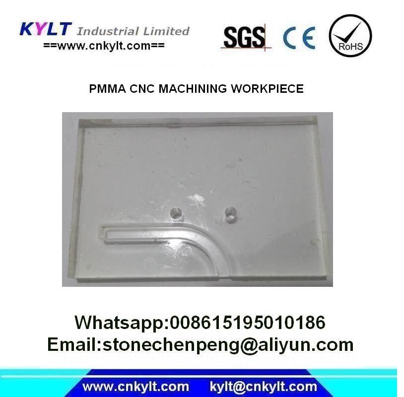 Plastic PMMA/Acrylic/Polymethyl methacrylate CNC Precision machining workpiece supplier