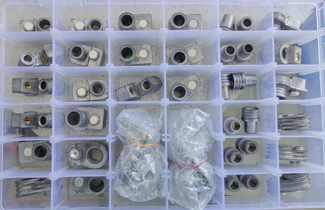 Precision vacuum die casting bushings and terminal for lead acid battery supplier