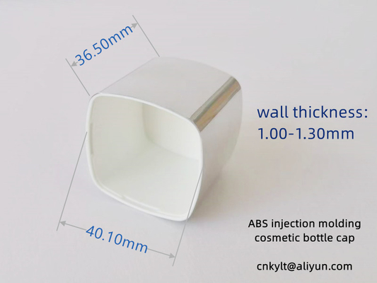 ABS PC COSMETIC BOTTLE UV METALIZED CAP MAKING SERVICE