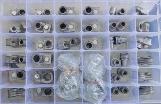 Precision vacuum die casting bushings and terminal for lead acid battery