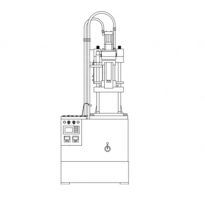 vertical die casting machine