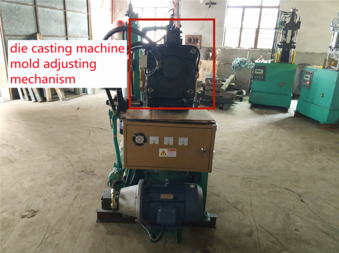 high pressure die casting machine mold adjusting mechanism