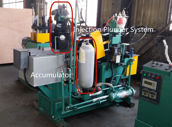 die casting machine accumulator & injection plunger