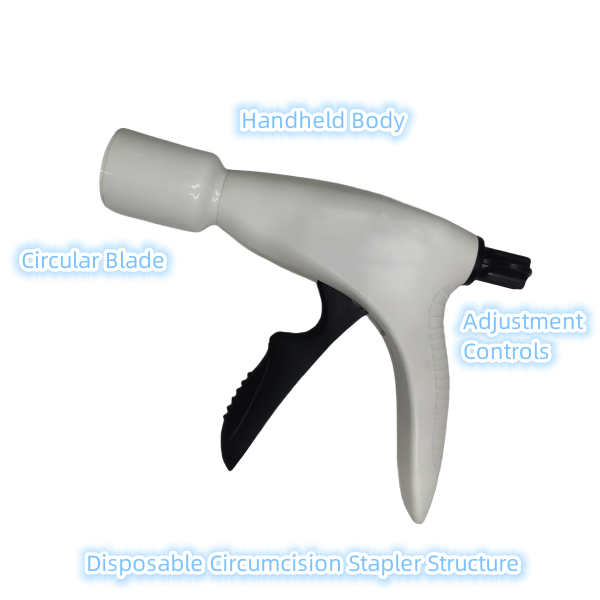 Disposable Circumcision Stapler Structure